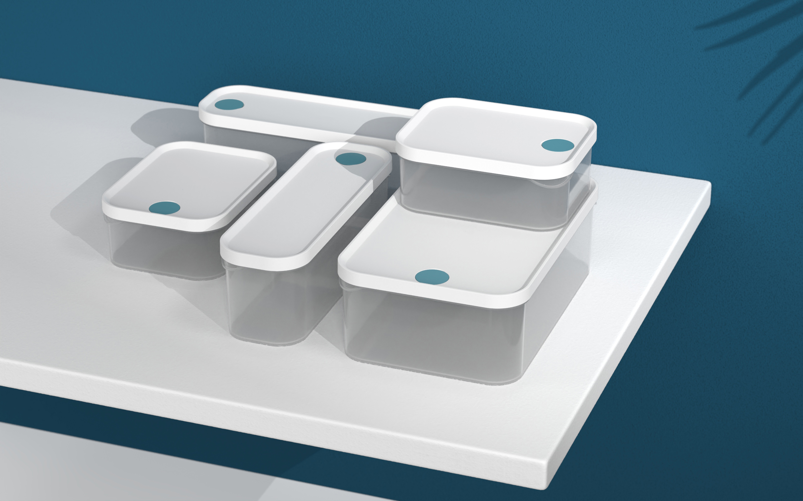 Airtight crisper lunch box
