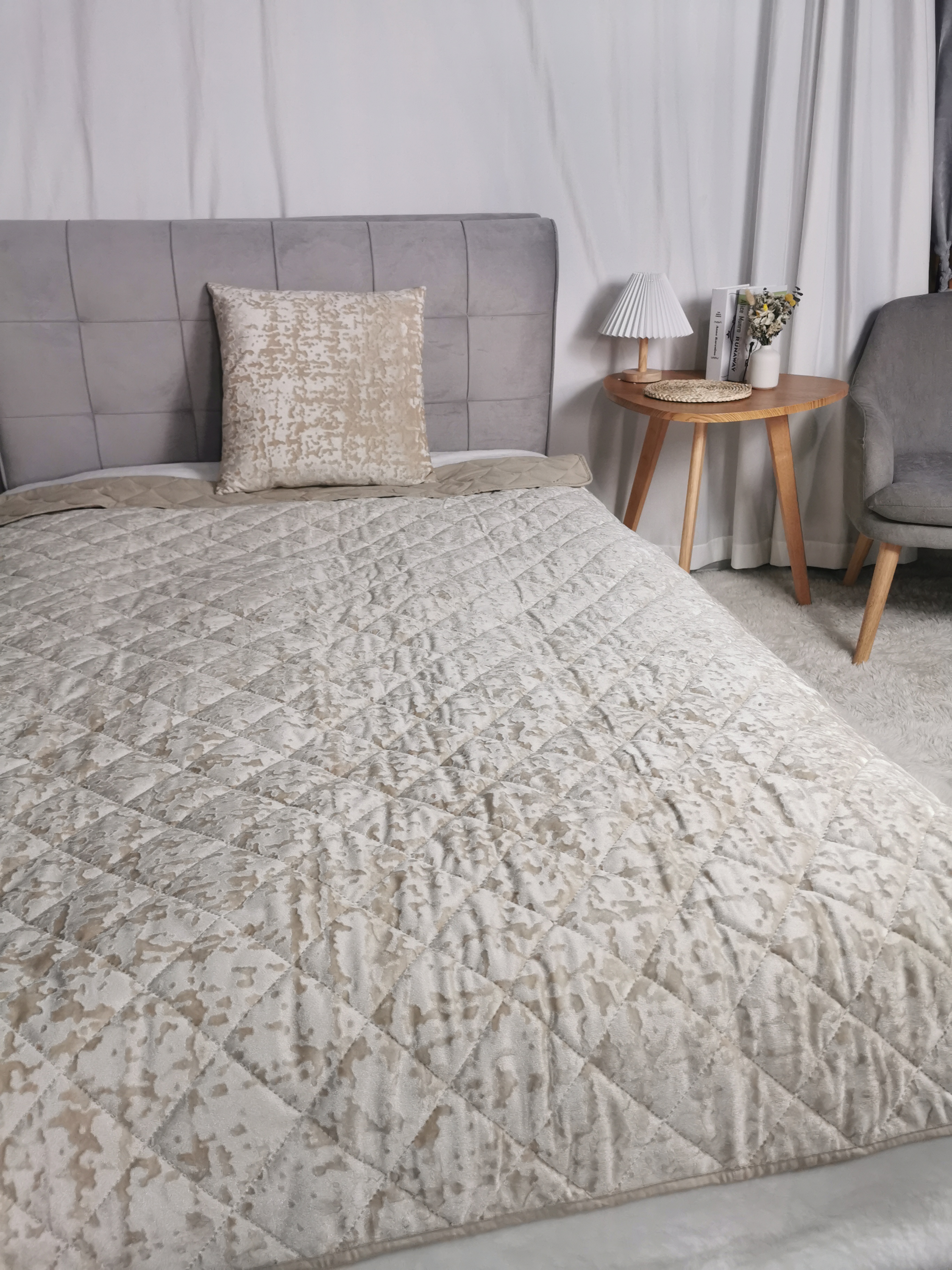 Pressed dutch velvet +microfiber blanket