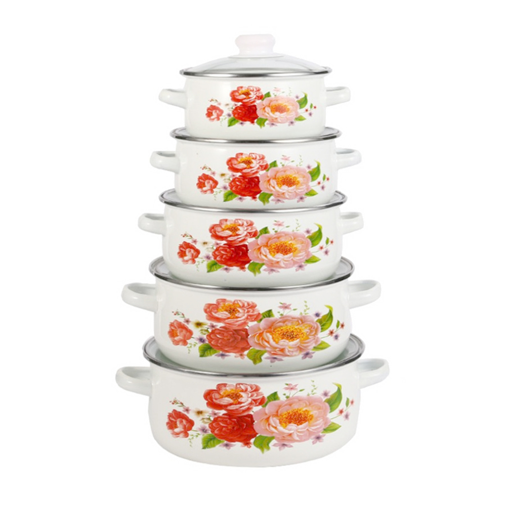 Cookware Sets Enamel Pots And Pans Cookware Set