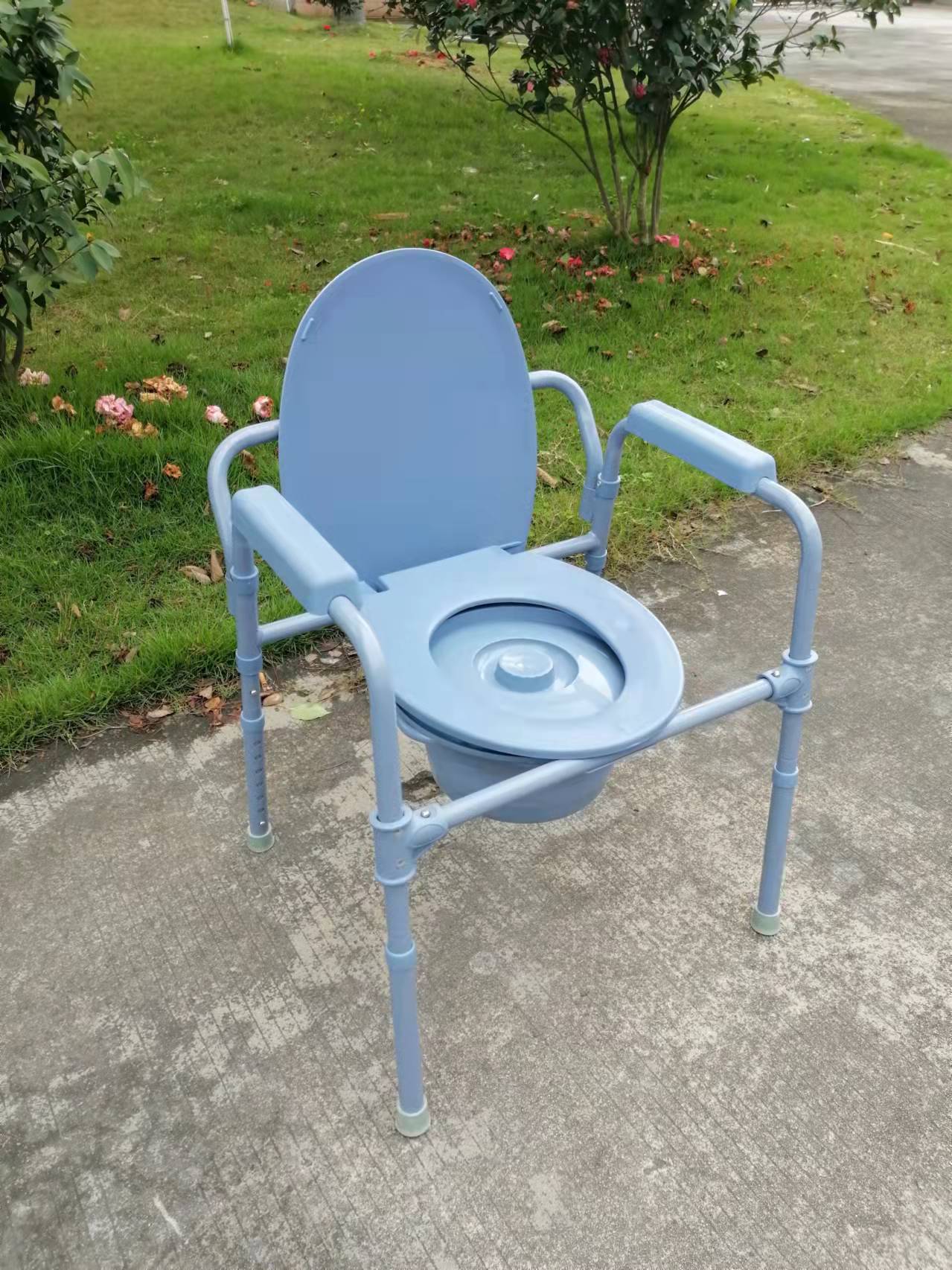 Steel Commode chair