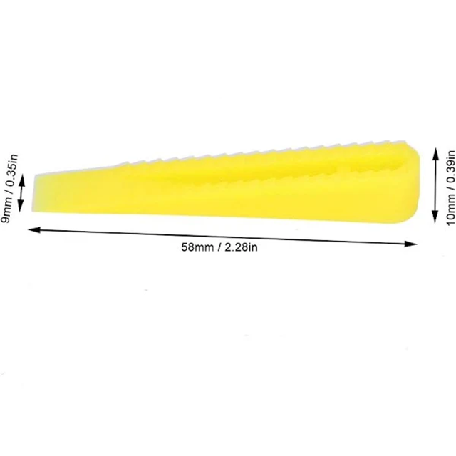 Tile leveling system wedge and pliers