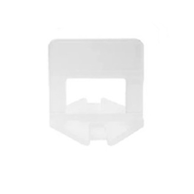 Tile leveling system clip