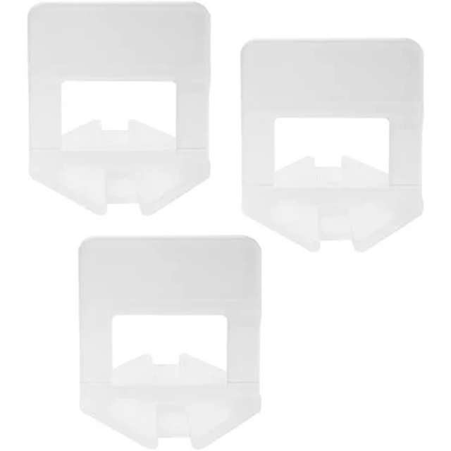Tile leveling system clip