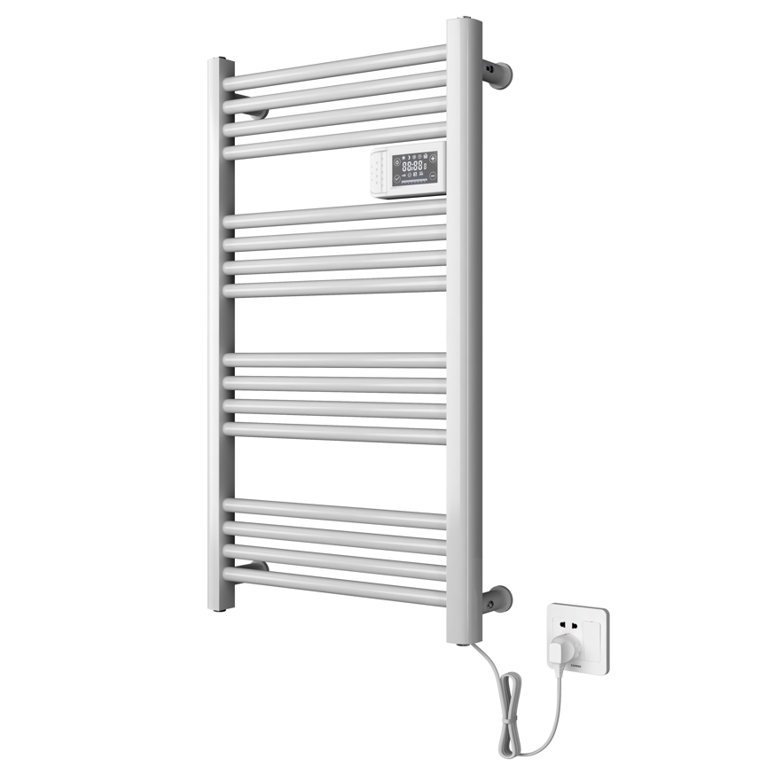 Towel radiator with smart thermostat wifi timer electric aluminum towel warmer