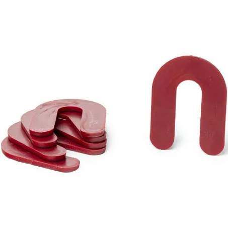 U type tile spacers/ Plastic horseshoe shim