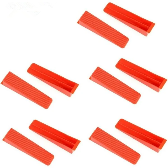 Tile leveling system wedge and pliers