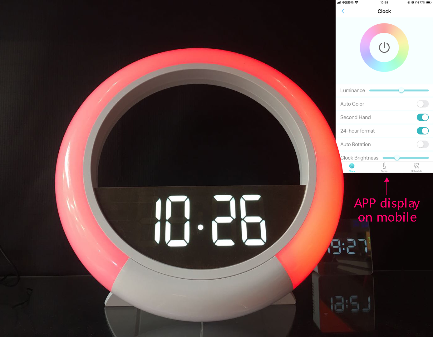LED clock