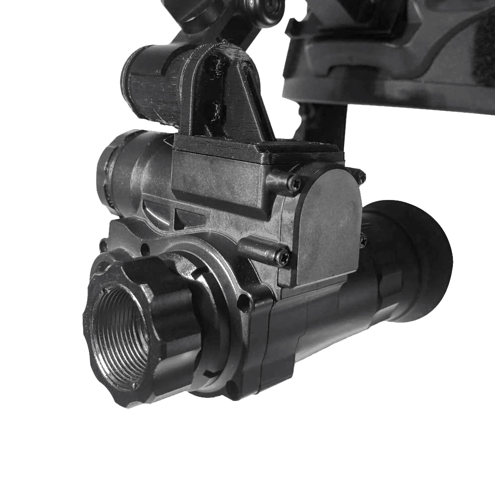 Head mounted night vision instrument