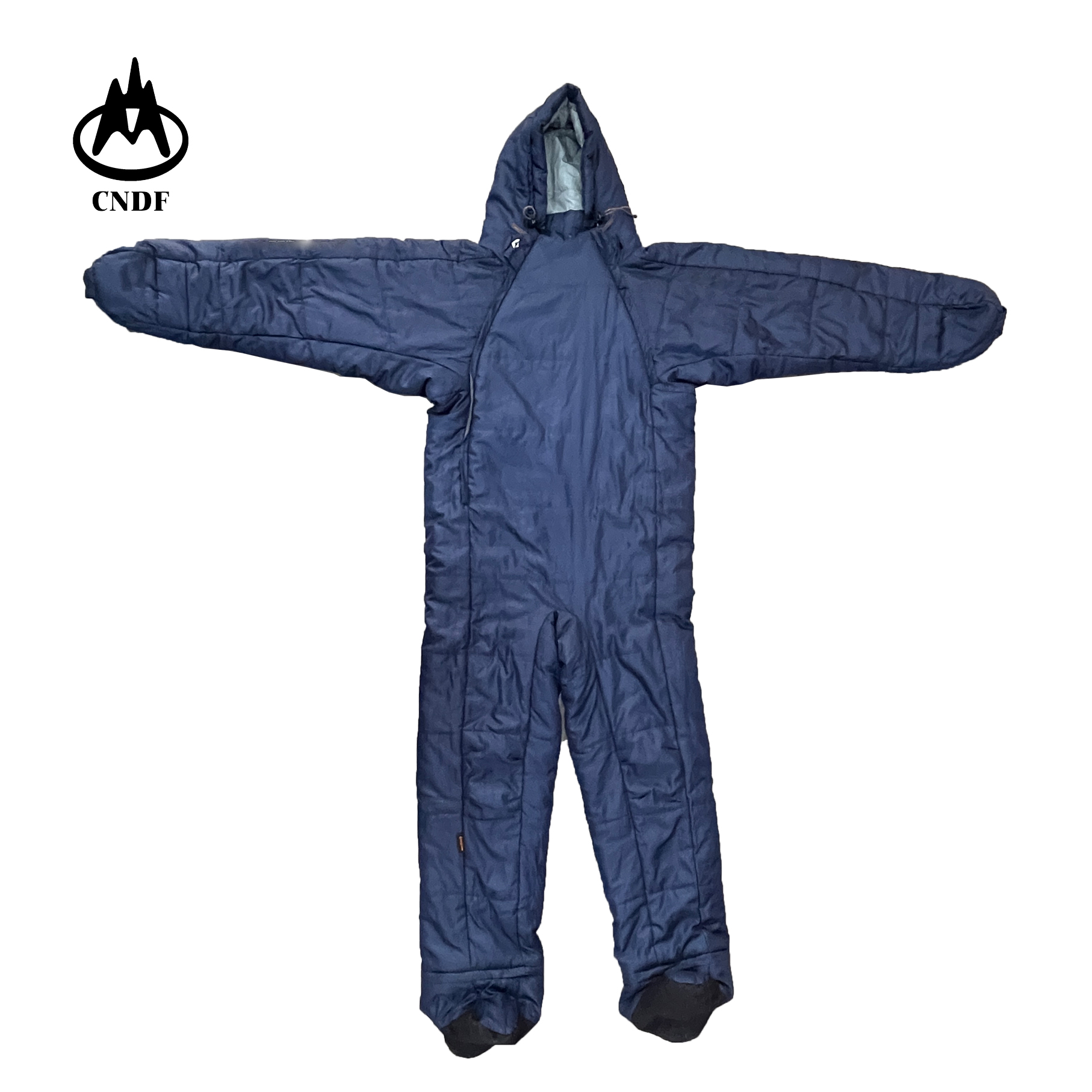 3 season waterproof walkable wearable human shape Sleeping Bag with arms legs Outdoor Camping