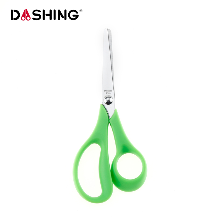 Ergonomics Handle Chilren School Scissors Stainless Steel