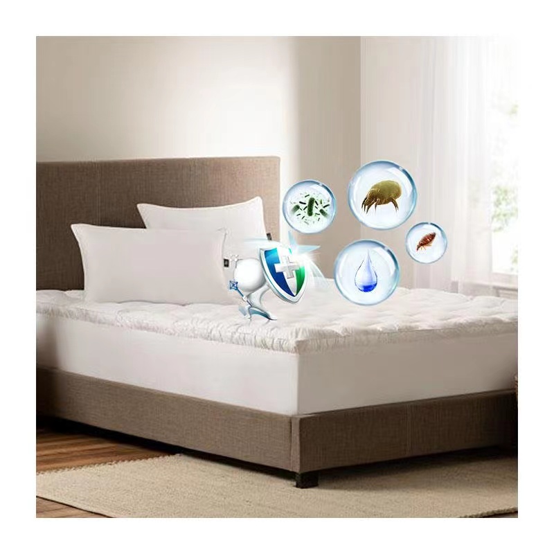Waterproof Brushed Microfiber Multi-Needle Quilting Mattress protector