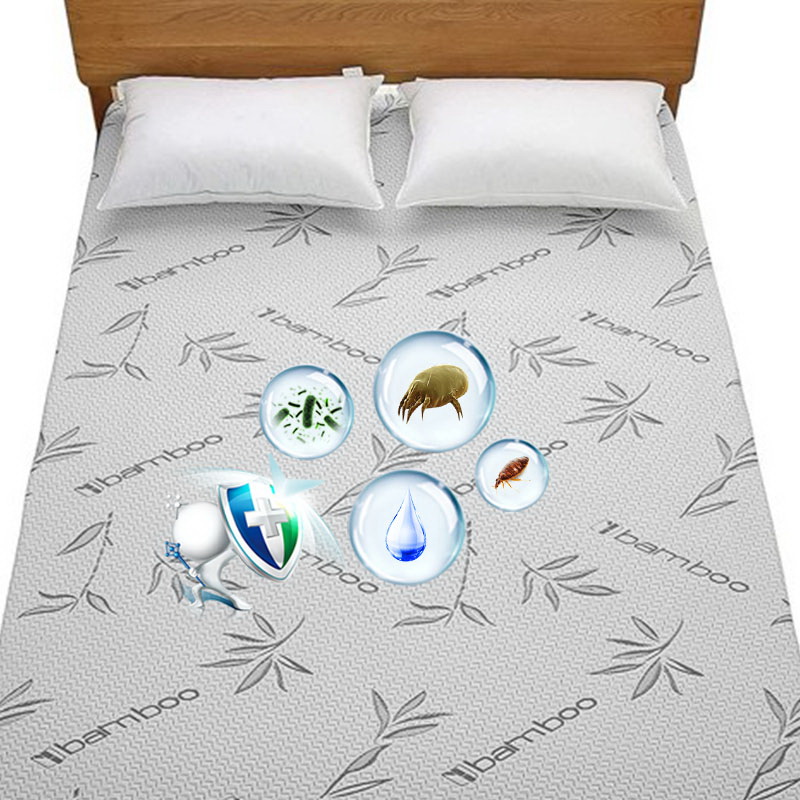 Waterproof Bamboo Circular Knit Mattress Protectors