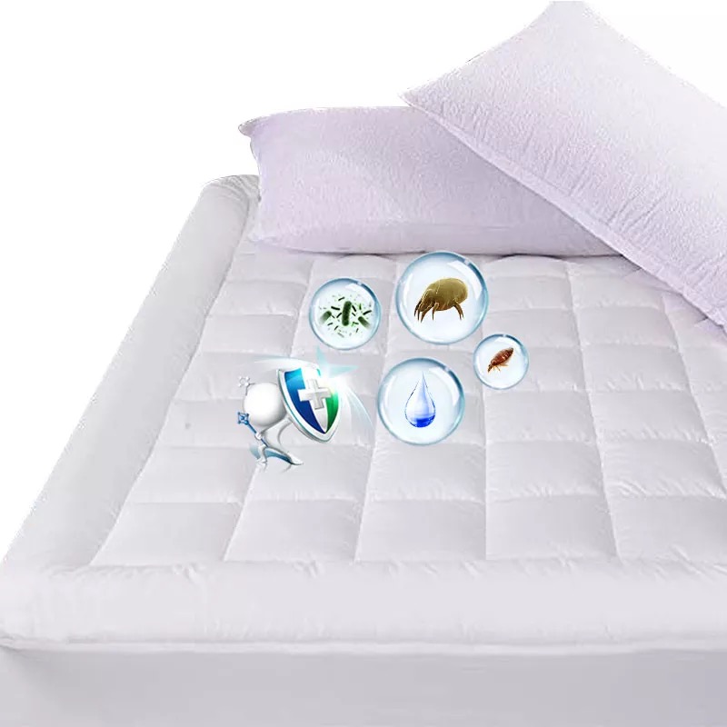 Soft Waterproof Brushed Microfiber Multi-Needle Quilting Mattress protector