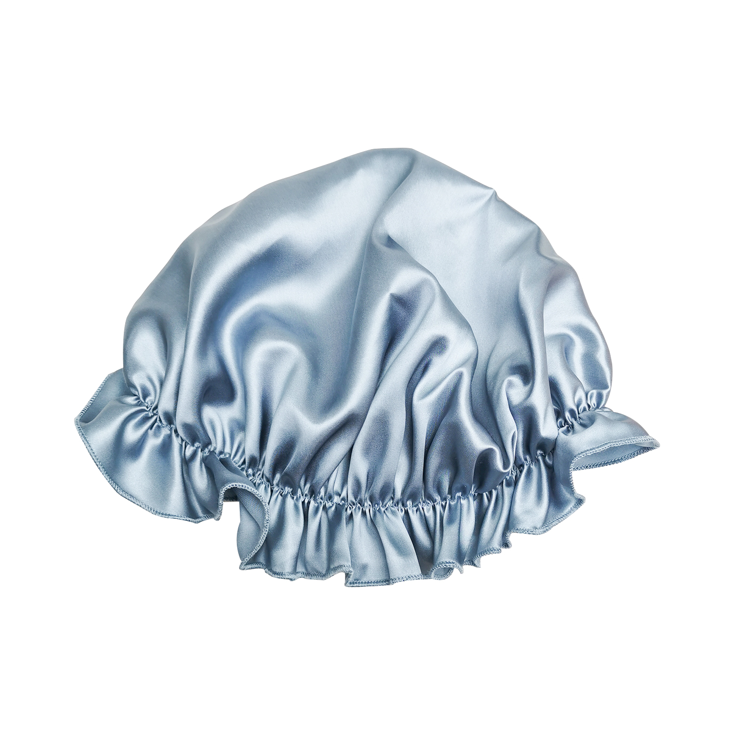 Double Layer 100% Mulberry Silk Sleep Cap Hair Bonnets Sleep Bonnet