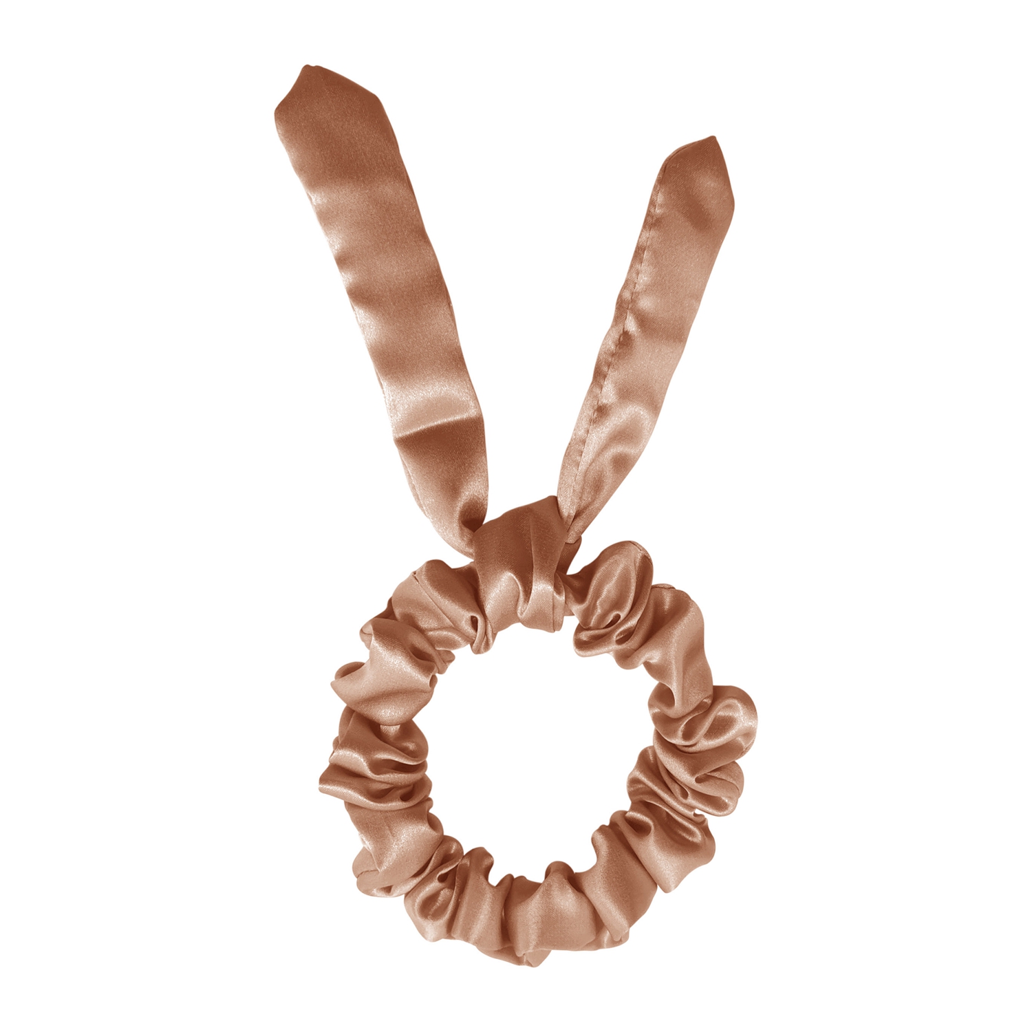 pure silk scrunchies with slim ribbon for girls OEM orders accepted