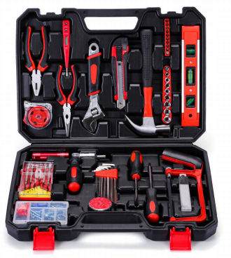 Hardware tool set combination household maintenance tool set