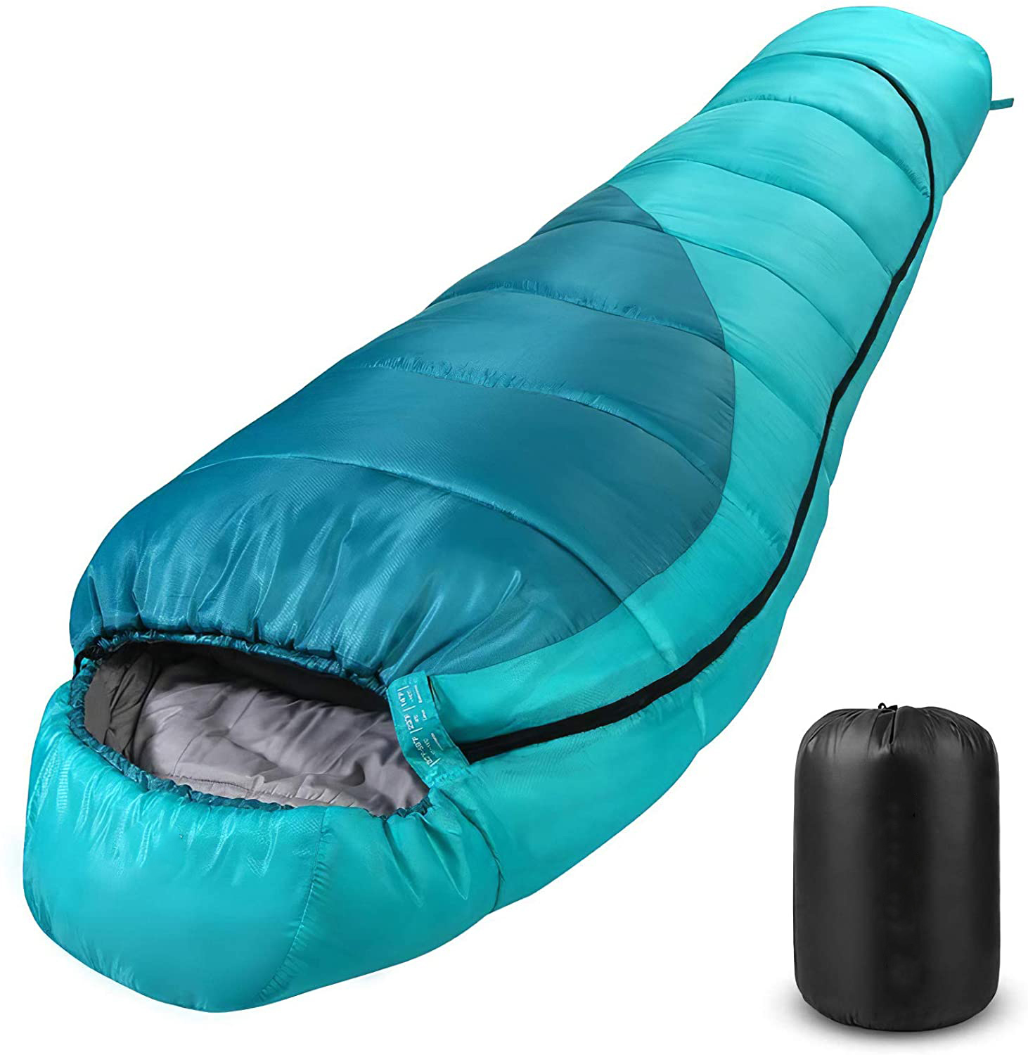 Waterproof 3-4 season cold weather adults mummy Sleeping Bags Outdoor Camping Hiking Traveling