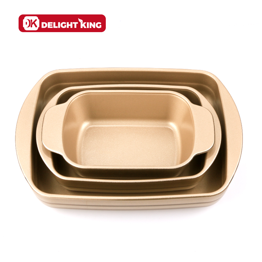 Food Grade Non stick Organic silicone coating high borosilicate glass non-stick bakeware customized