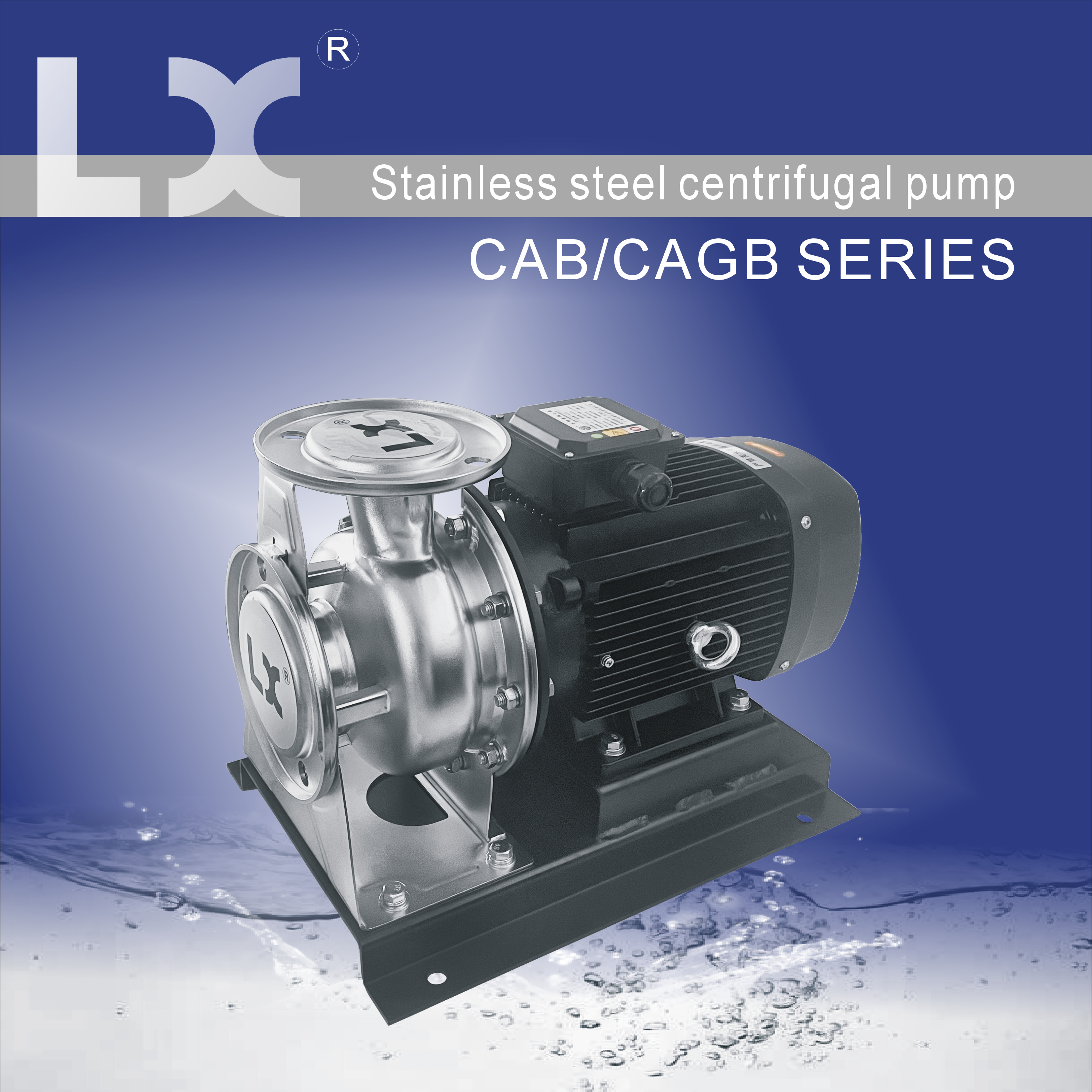 CA,CAB,CAG,CAGB Series stainless steel centrifugal pump