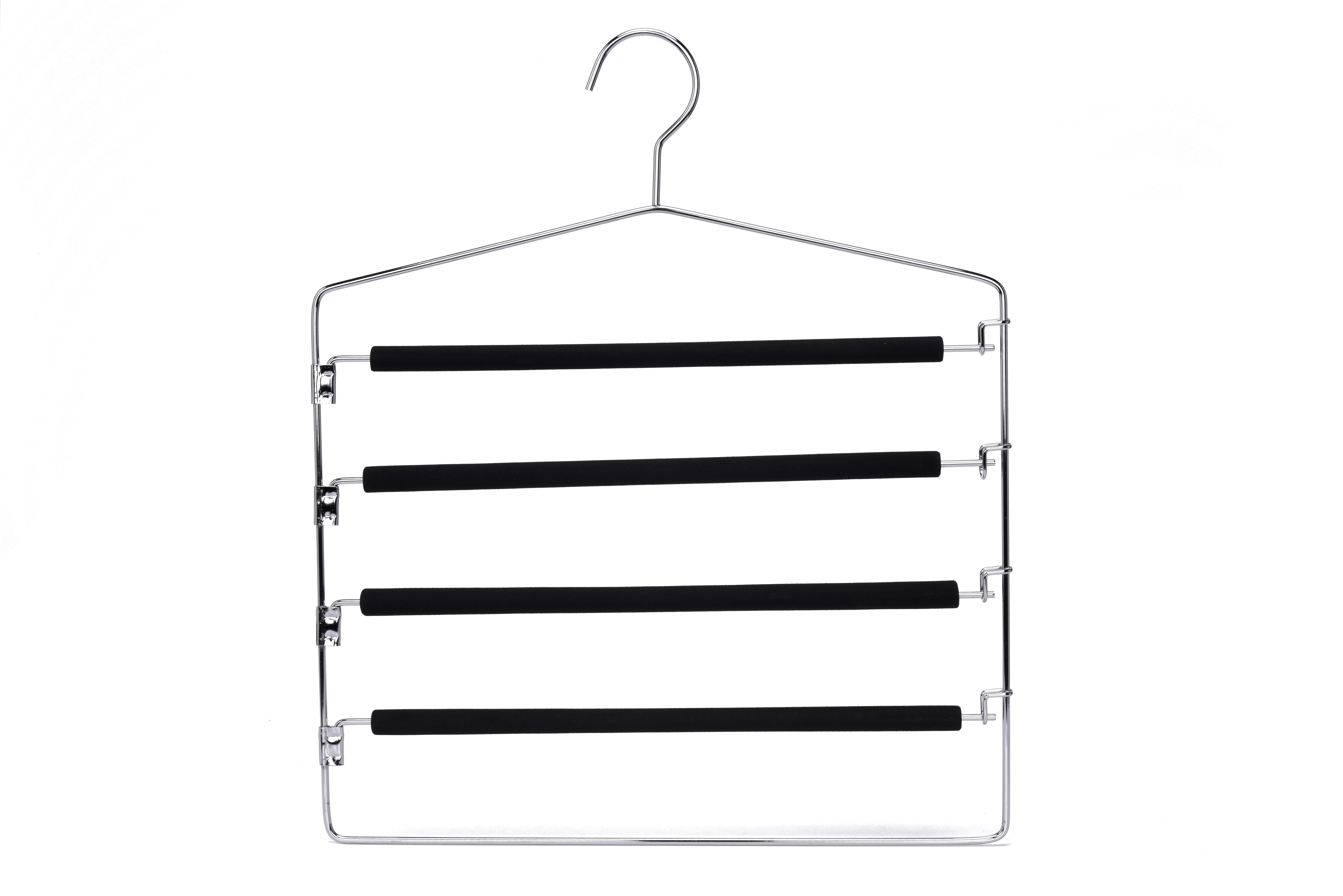 4/5 tier swing arm trouser rack