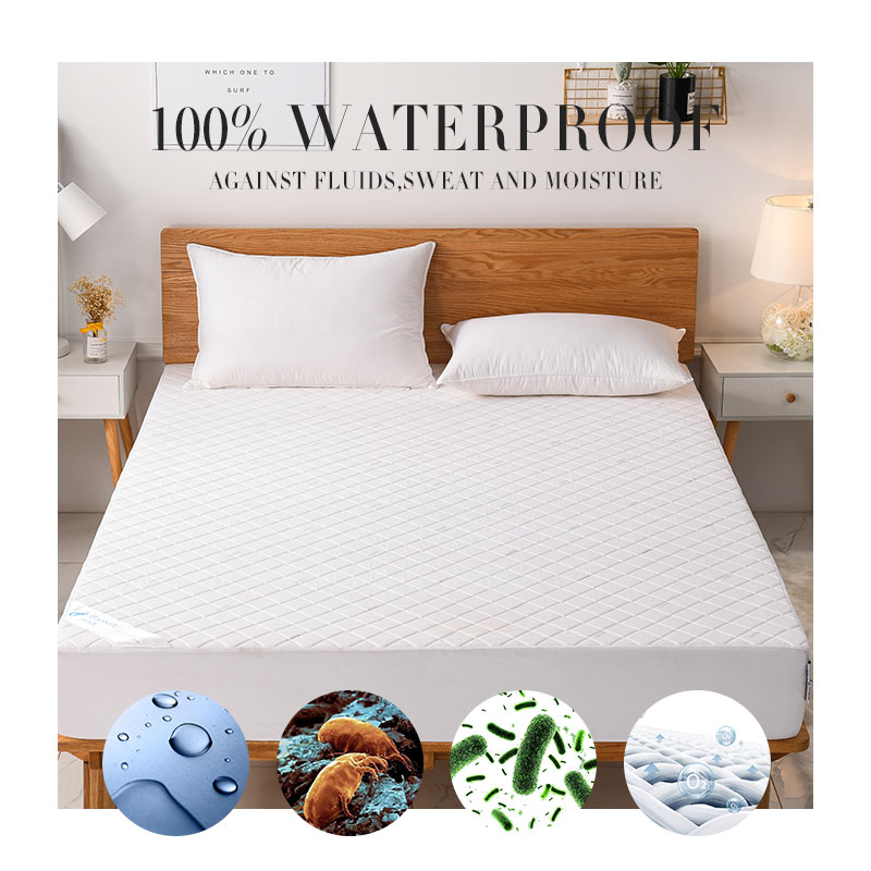 microfiber pinsonic quilting waterproof mattress protector