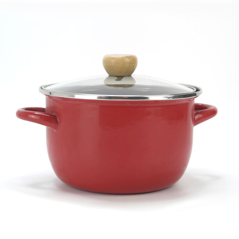 Enamel casserole pot