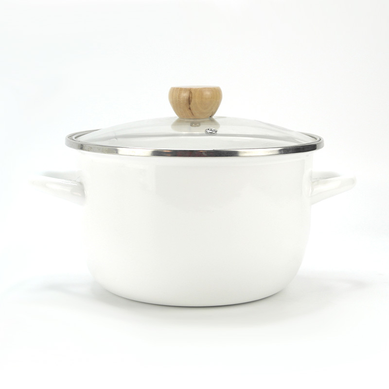A Class Korean Style Enamel enamel cookware set casserole cookware set cooking pot set