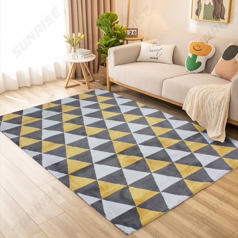 machine tufted carpets with design