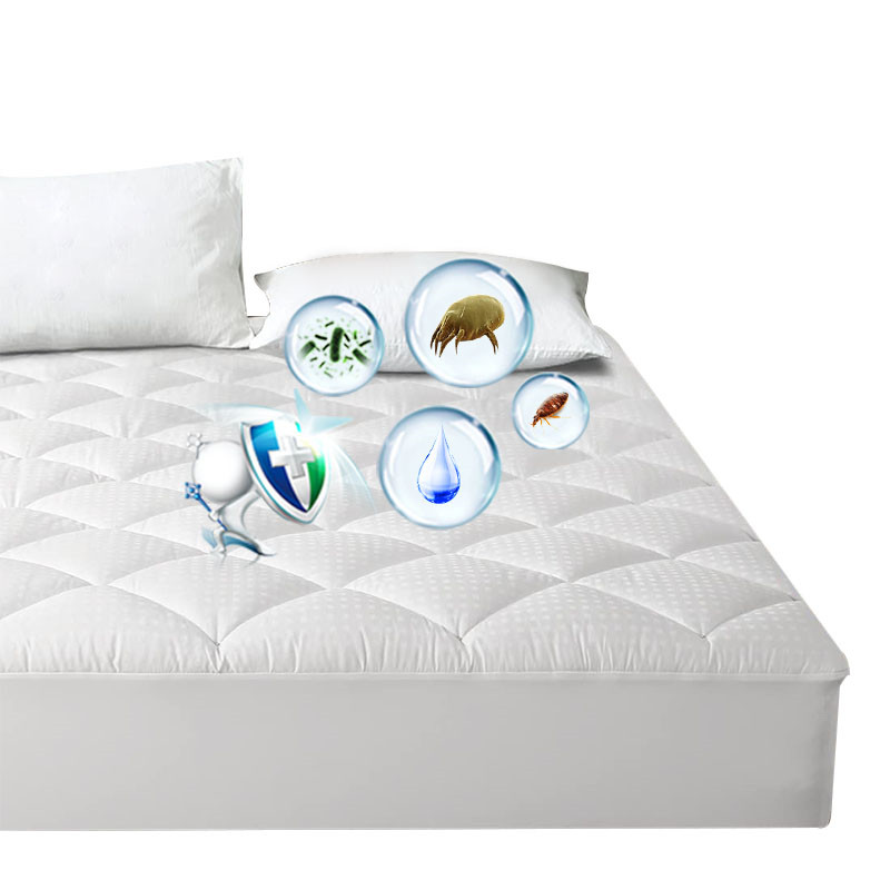 Luxury Waterproof Cotton Dot Dobby Quilting Mattress Protectors