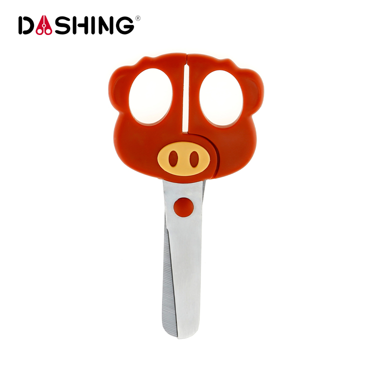 Children School Cartoon Scissors Stainless Steel