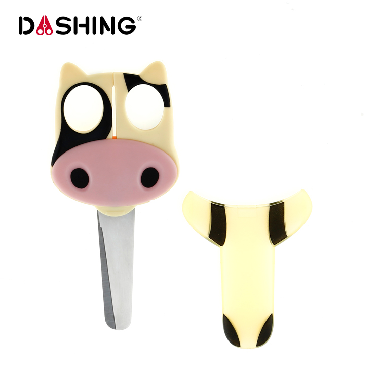 Children School Cartoon Scissors Stainless Steel