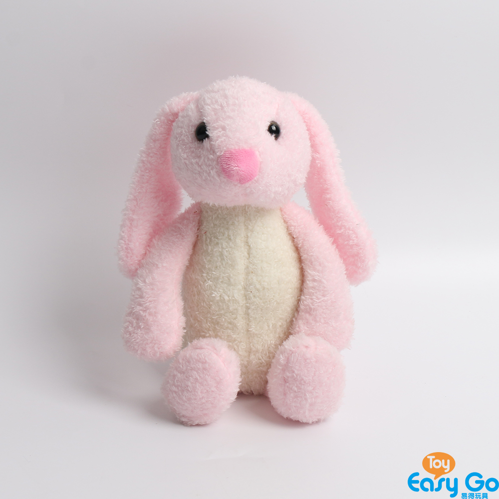 Pearl velet fabric soft plush toy stuffed rabbit