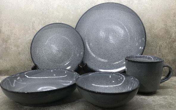 Reactive Glaze Dinner Set