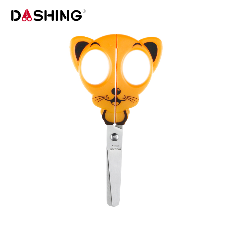 Children School Cartoon Scissors Stainless Steel