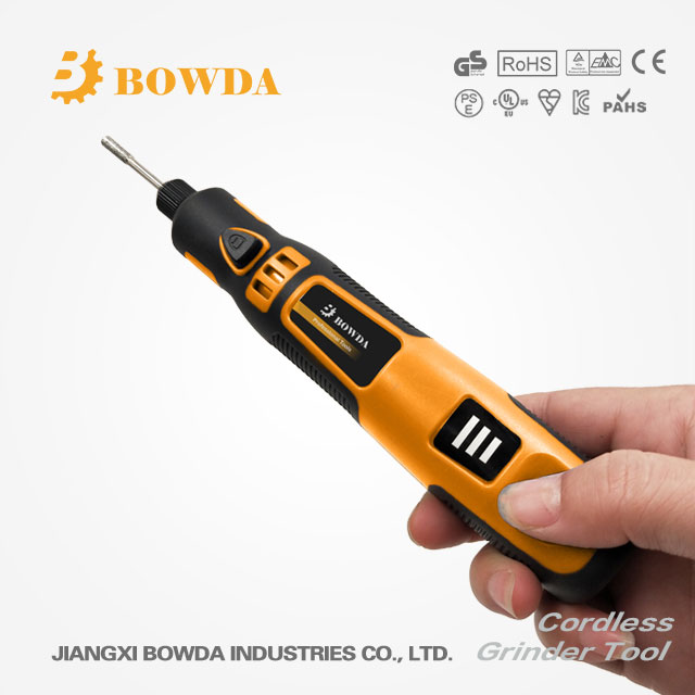 Using Tool Digital Craft Machine USB Charging Cordless Electric Mini Grinder
