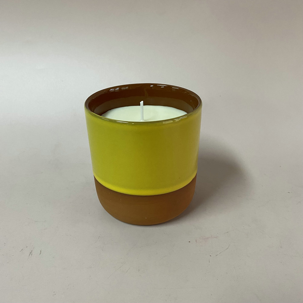 Ceramic jar candle scented candles