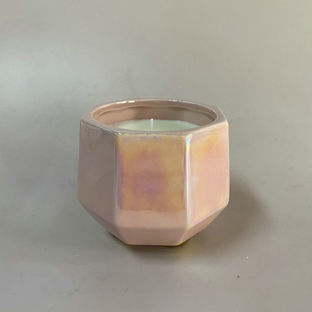 Ceramic jar candle scented candles