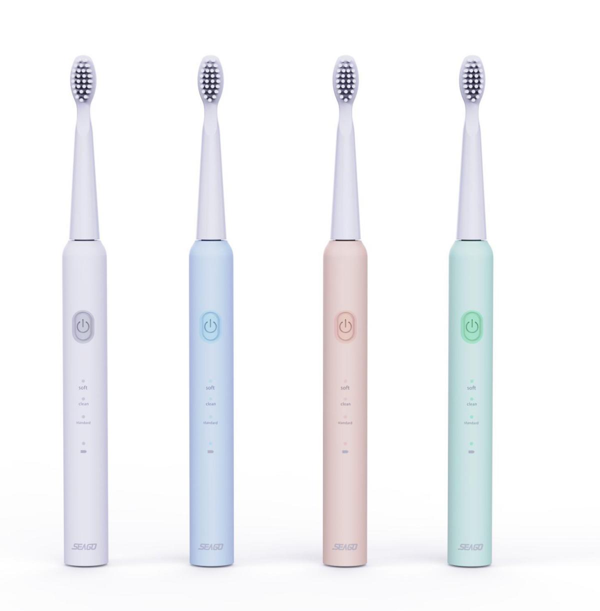 Soinc toothbrush with simplified design