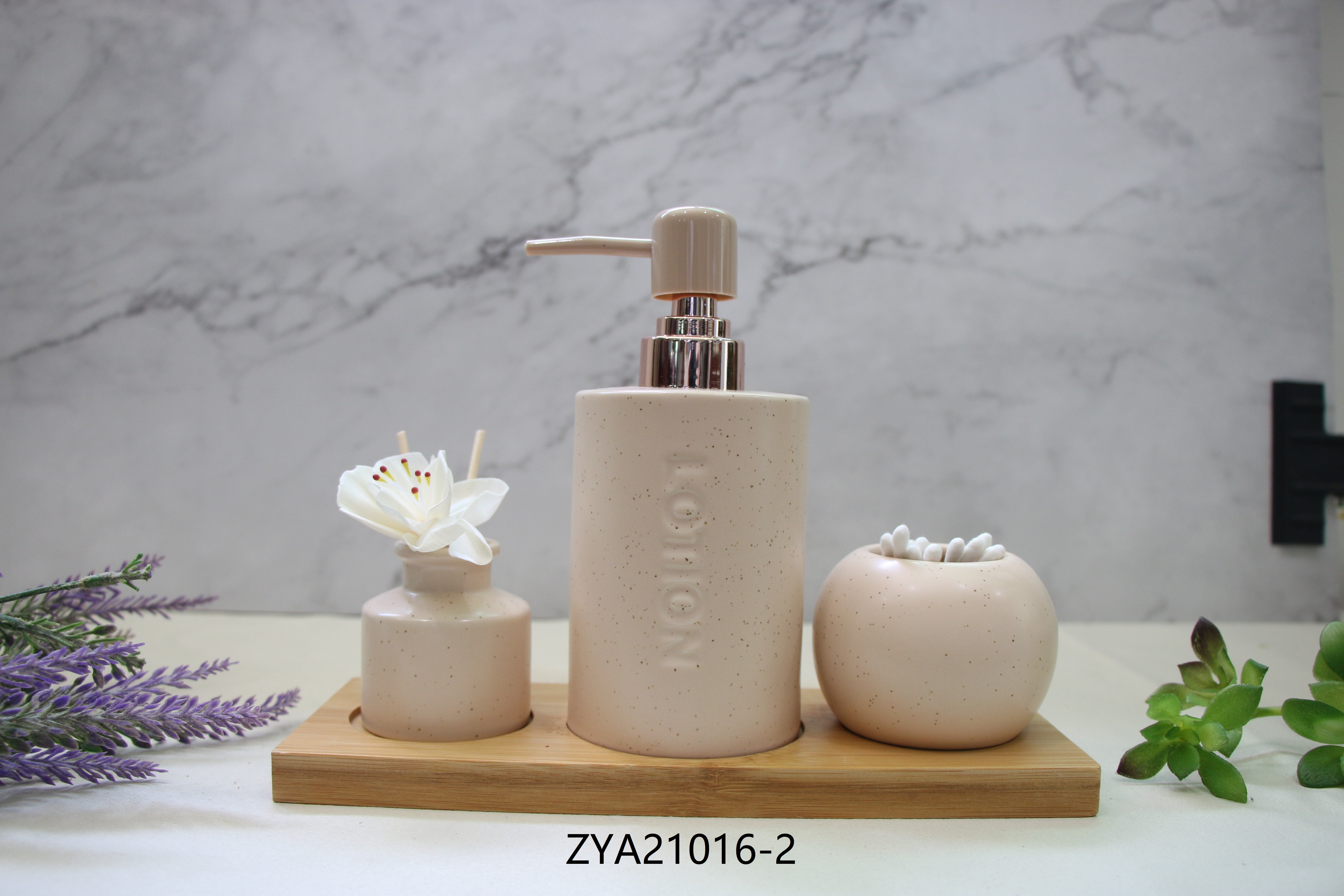 Lotion Dispenser with essence bottle set