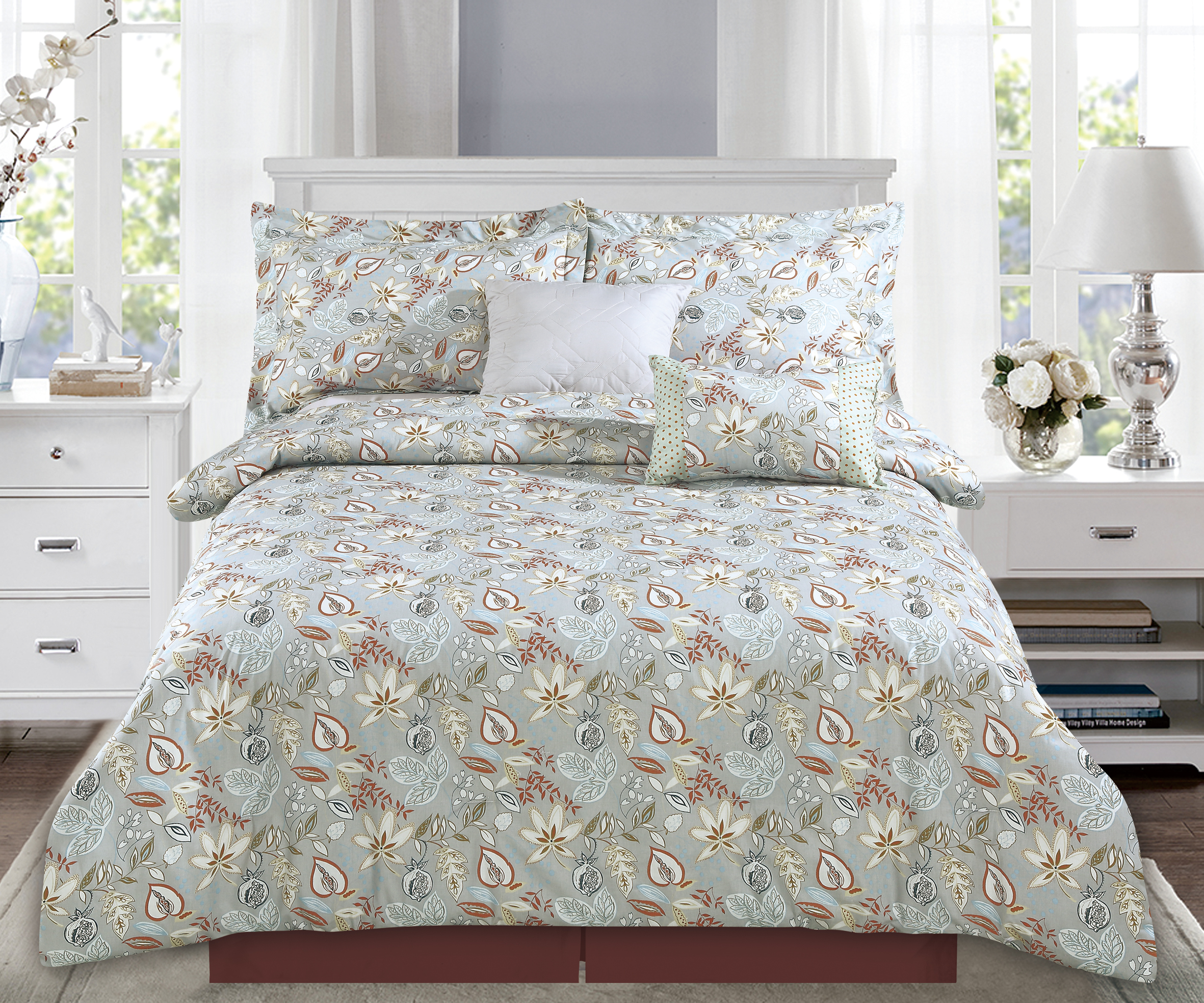 Cotton printing comforter sets