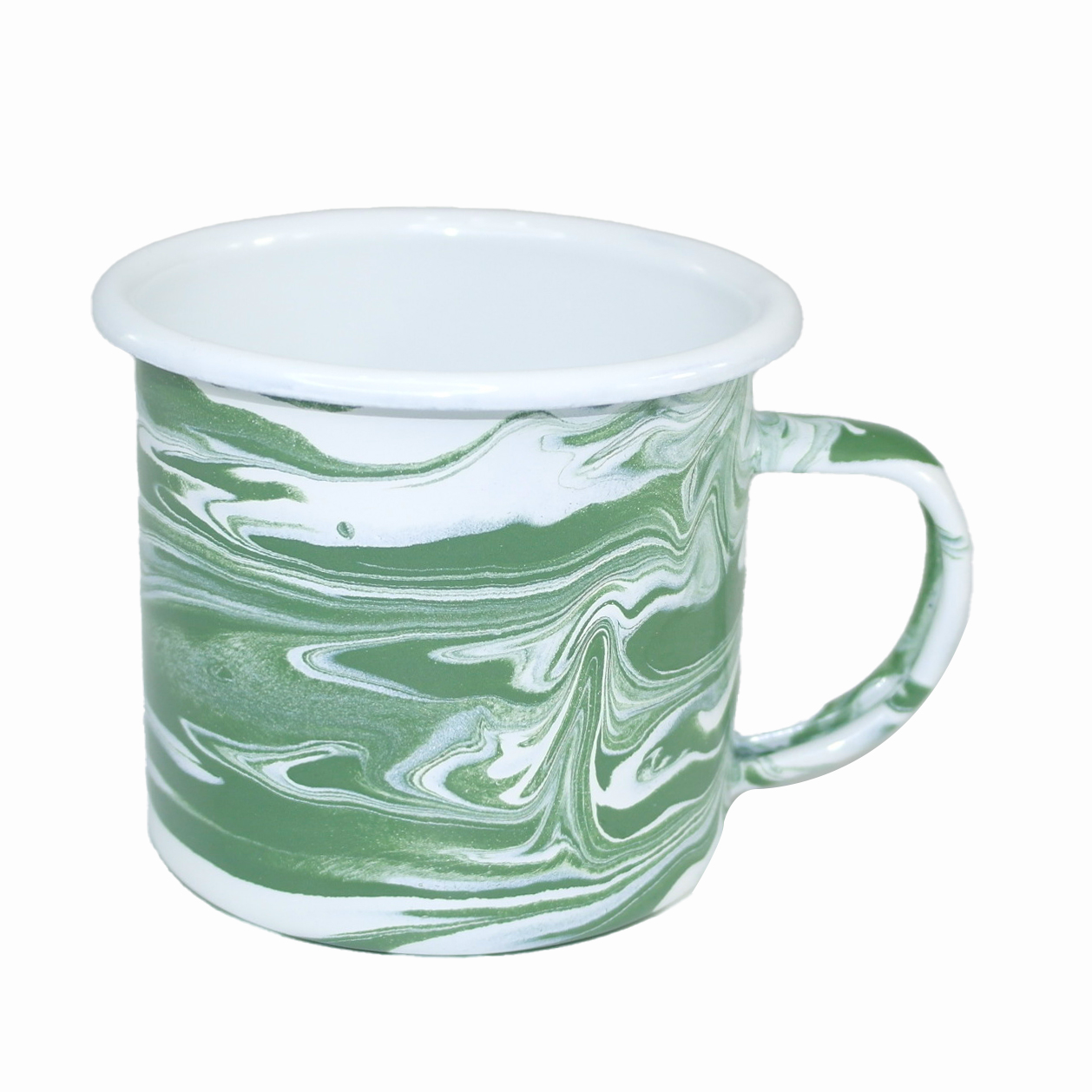 1 pcs 2022 new trend Enamel milk camping mug coffee turkish coffee cups