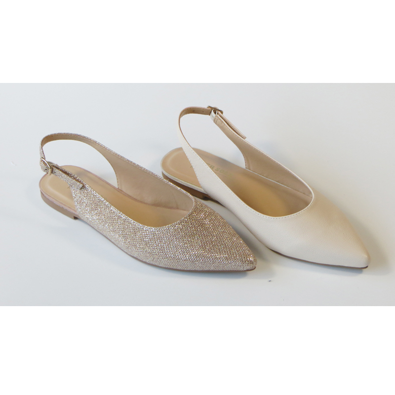 Glitter Pointy Slingback