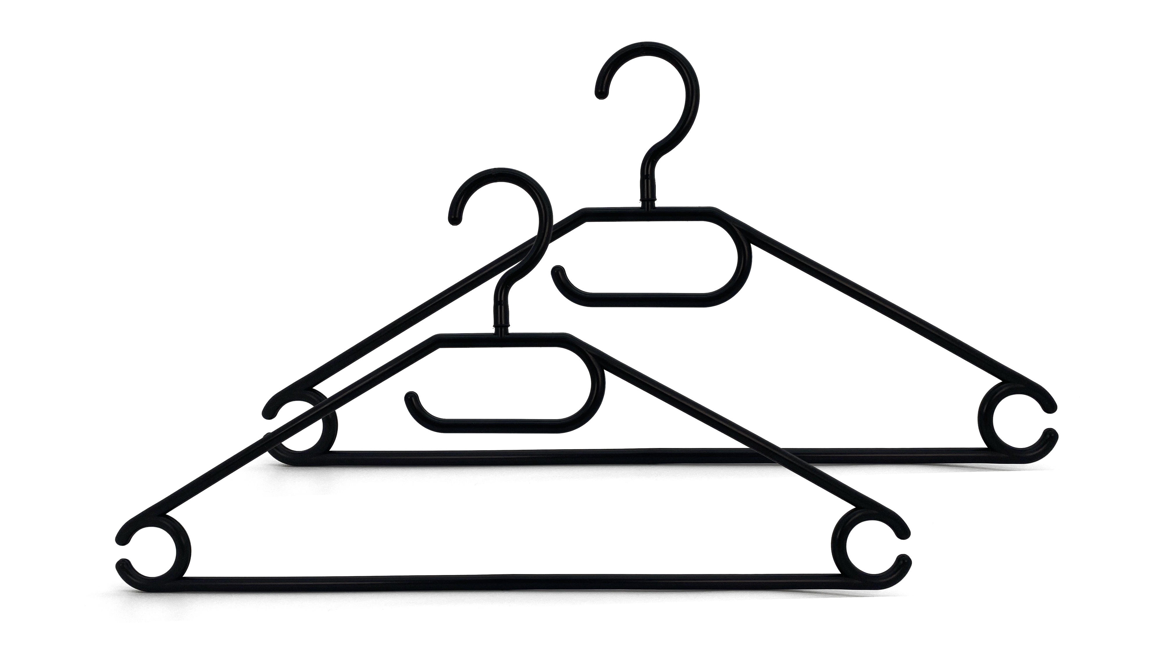 Plastic Hanger with Swivel Hook
