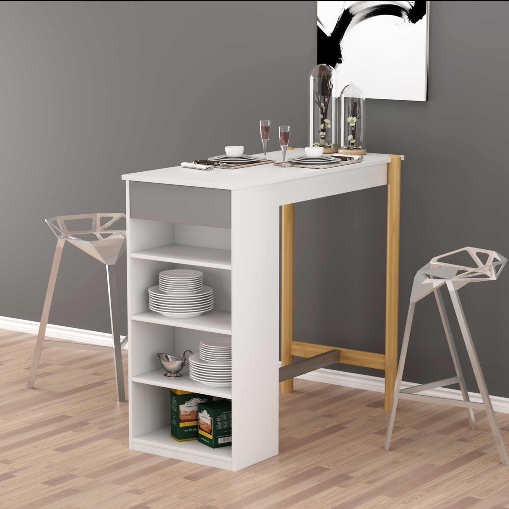 breakfast table