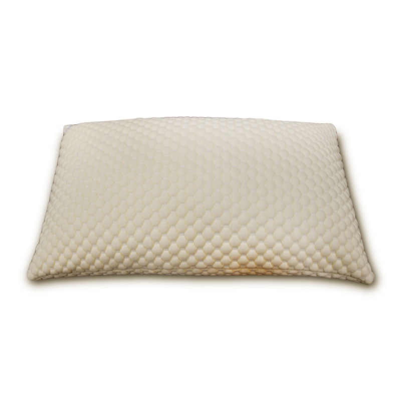 double jacquard knit pillow
