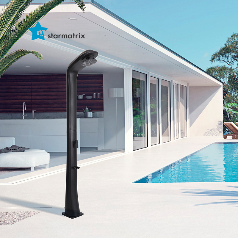 Dolphin solar shower