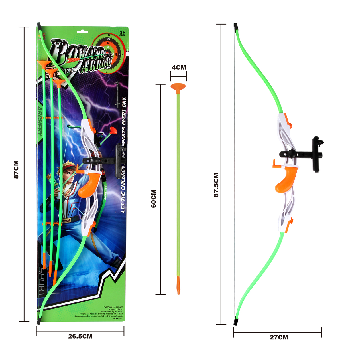 Small bow and arrow