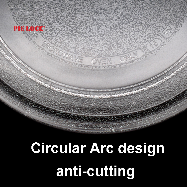 Glass microwave turntable plate