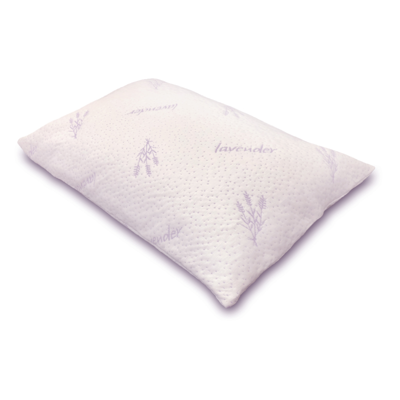 Bamboo and Lavender Double Jacquard Knit Fabric Pillowcase