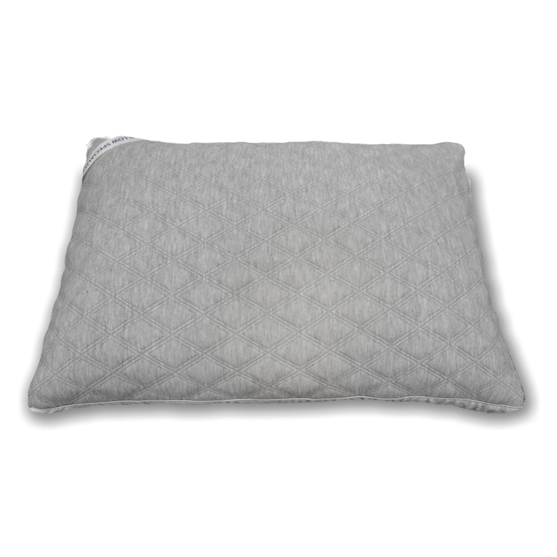 Coconut jacquard knit pillow